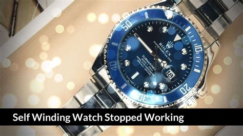 rolex self winding problems